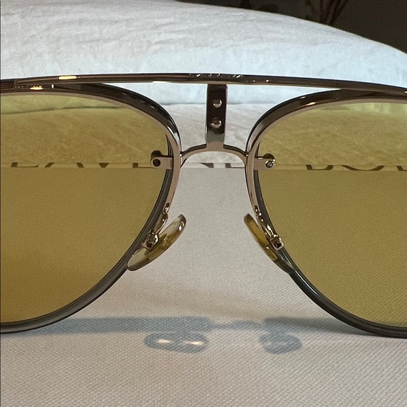 Carrera: Glory Aviator Sunglasses with Yellow Lenses - Picture 13 of 16